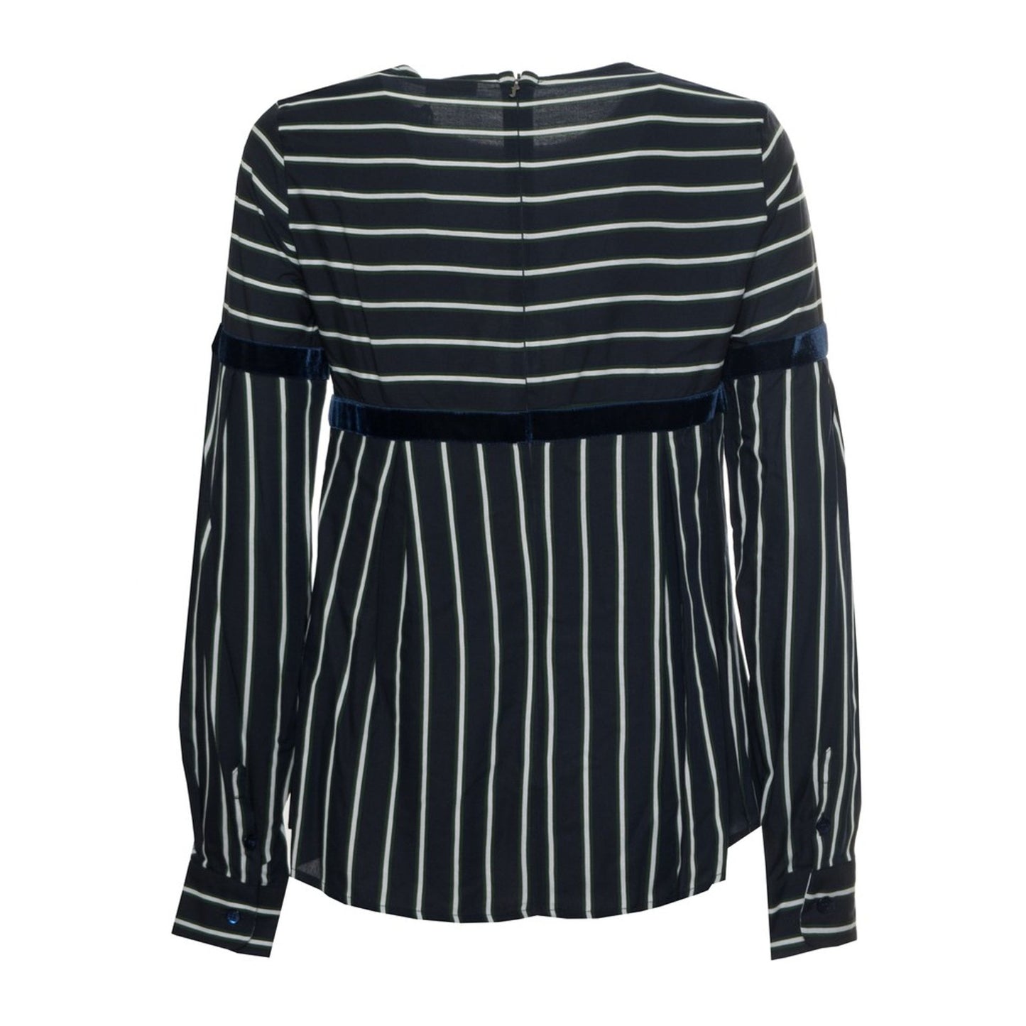 Harmont & Blaine Viscose Blouse met Rugrits