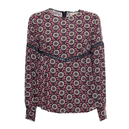 Harmont & Blaine Viscose Blouse met Rugrits