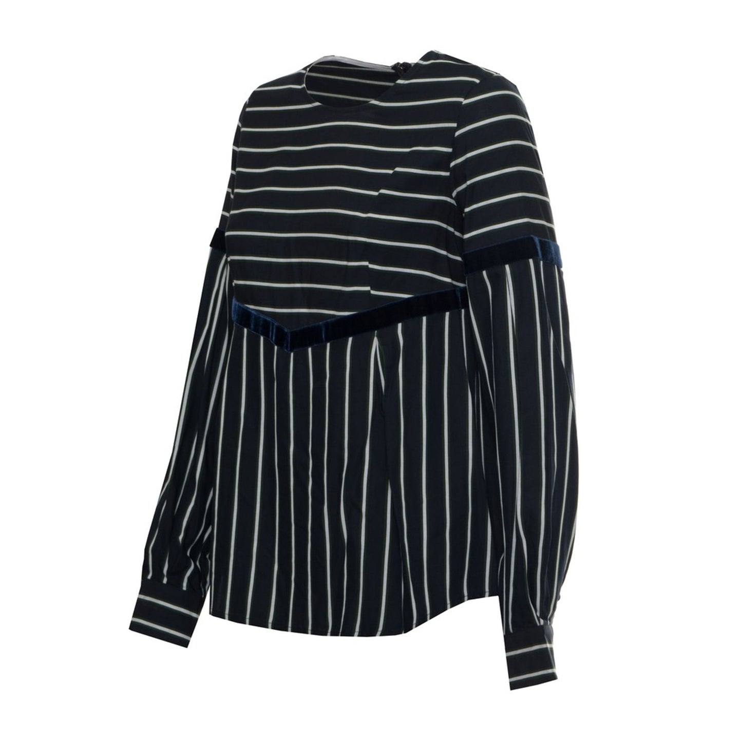 Harmont & Blaine Viscose Blouse met Rugrits