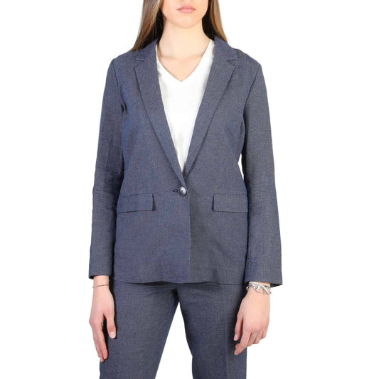 Armani Jeans Katoen-Linnen Colbert