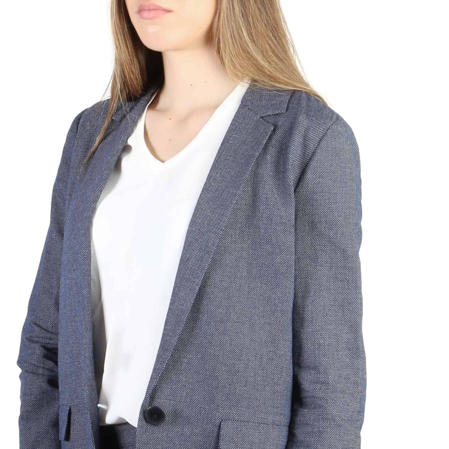 Armani Jeans Katoen-Linnen Colbert